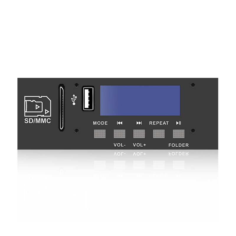 LCD6220: ব্লুটুথ, TWS সহ পাঁচ বোতাম SD/USB সংযোগকারী LCD স্ক্রীন MP3 প্লেয়ার