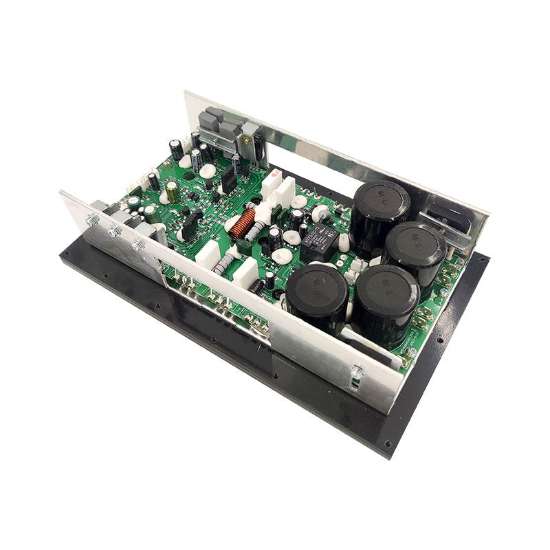 AMP400H+7294: LP 400W+HP 100W শক্তিশালী আউটপুট U-আকৃতির অ্যালুমিনিয়াম রেডিয়েটর ক্লাস এইচ পাওয়ার অ্যামপ্লিফায়ার মডিউল সহ