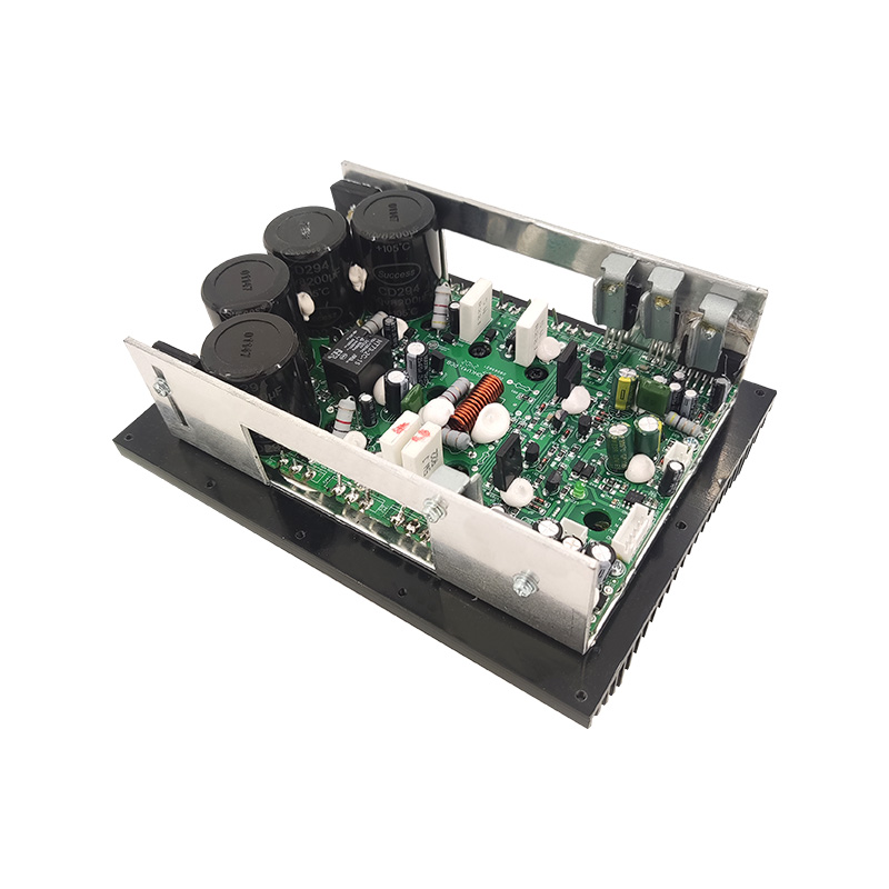 AMP500H+7294: LP 400W+HP 100W পাওয়ারফুল আউটপুট U-আকৃতির অ্যালুমিনিয়াম রেডিয়েটর ক্লাস H পাওয়ার অ্যামপ্লিফায়ার মডিউল সহ