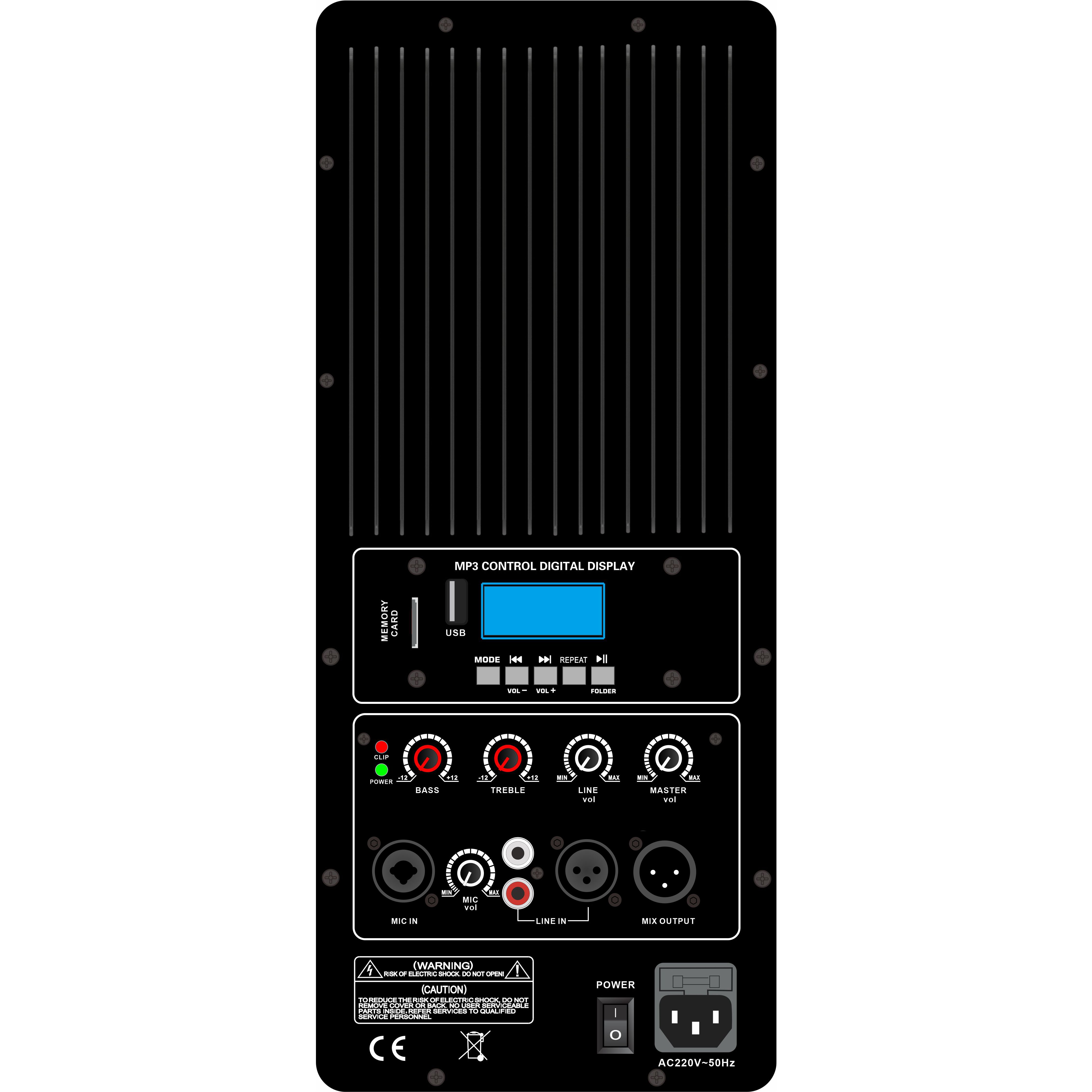 ক্লাস H চালিত লাউডস্পিকার পরিবর্ধক PL89