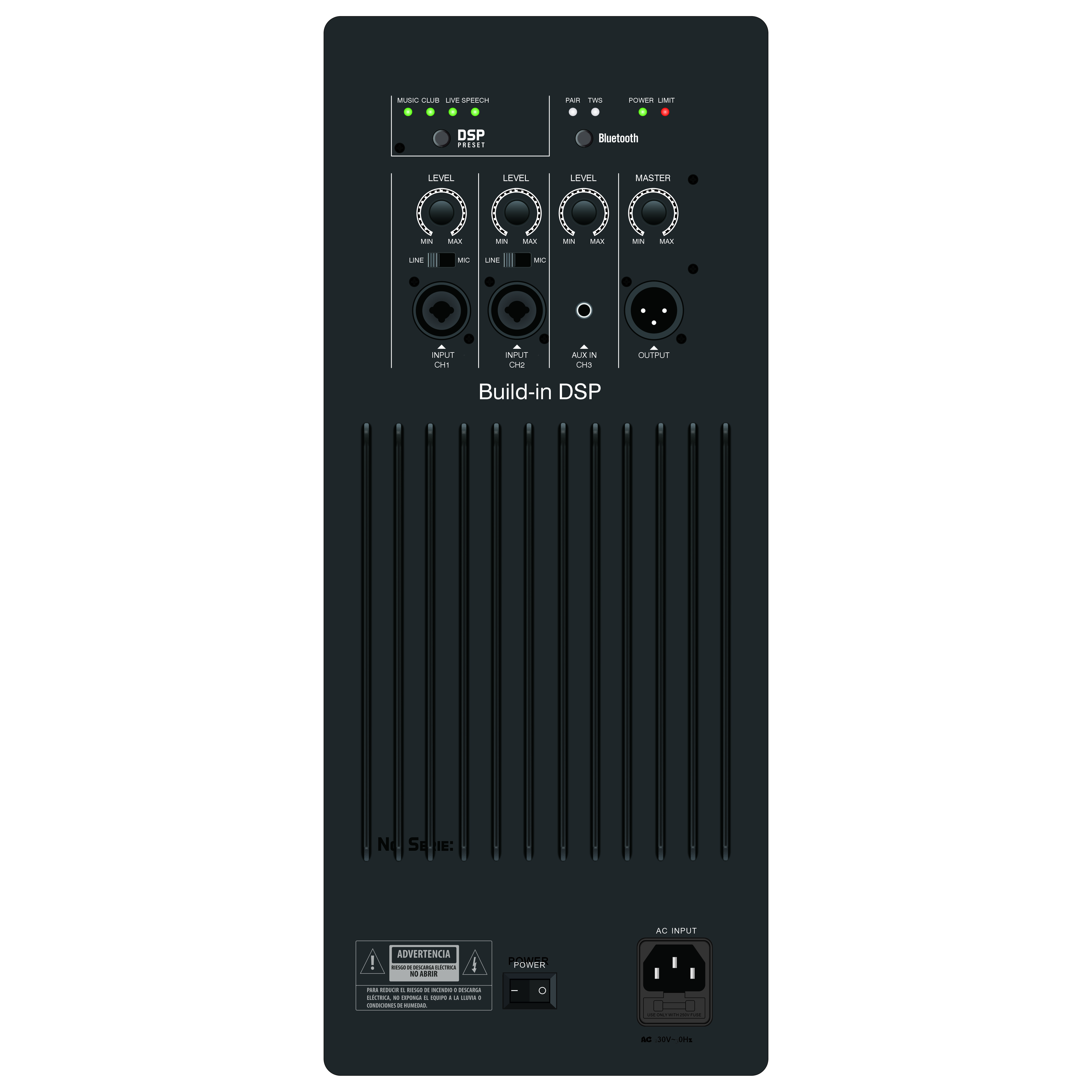 DSP2509 উচ্চ খরচ-পারফরম্যান্স মাল্টি-ফাংশন ক্লাস AB পরিবর্ধক DSP সহ
